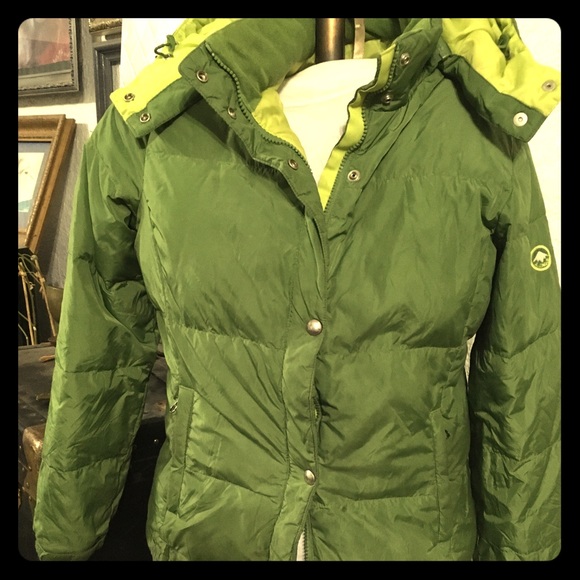 Vintage American Eagle down puffer jacket size M - Picture 2 of 6